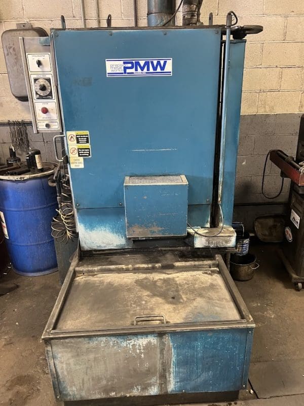 PMW Model 412 Power Spray Washer Gas Heat 60,000 BTU 230 Volt 3 phase 5 HP Joe Baker Equipment