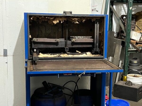 CHARLIE COCKEY  Alum. Head straightening oven
