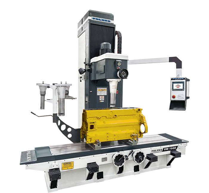 RM 1500-NC: Cylinder Boring and Surface Milling Machine Poleks